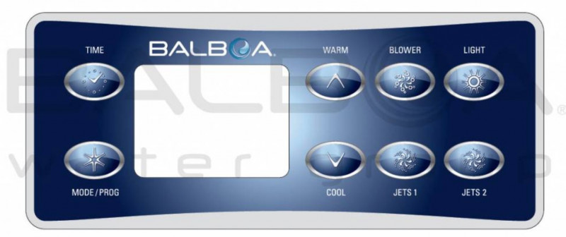 Overlay Panel de control Balboa VL801D