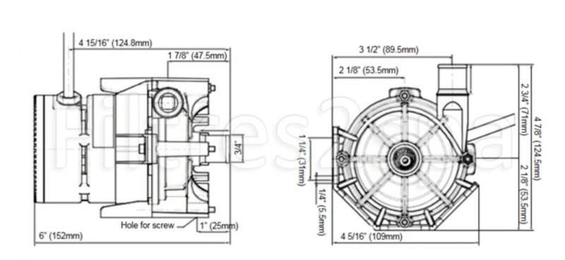 Pompe de circulation Dimension One 01512-320E