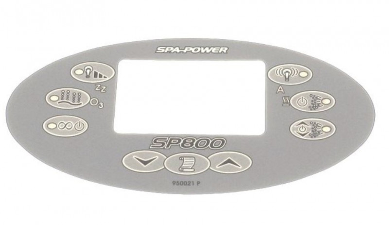 Membrane panneau de commande SpaPower SP800