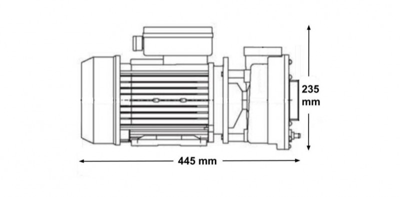LX Whirlpool WP200-II bi-speed pump