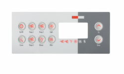 Overlay TSC-8  à 10 touches