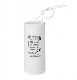 Condensador 30µF con cables